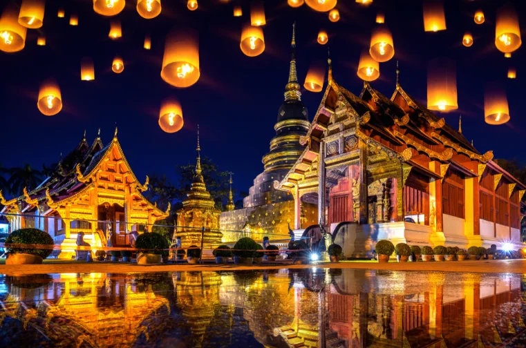 Thailand budget travel Chiang Mai temples